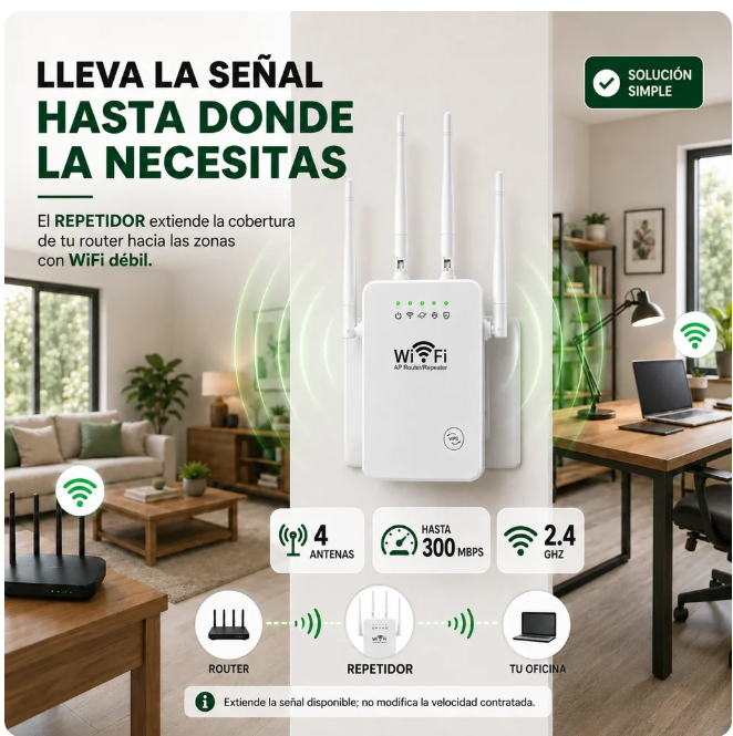 📶✨ CALIDAD Y CONECTIVIDAD PENSADAS PARA TU HOGAR 🏠⚡