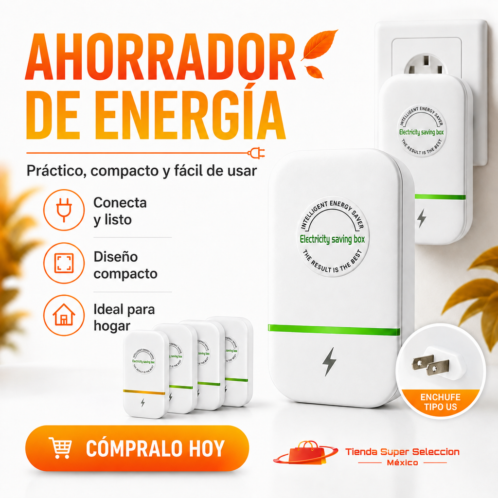 💚🔋Ahorrador de Energía - 💚🔋 ¡Más ahorro, más practicidad y menos desperdicio de energía!💚🔋