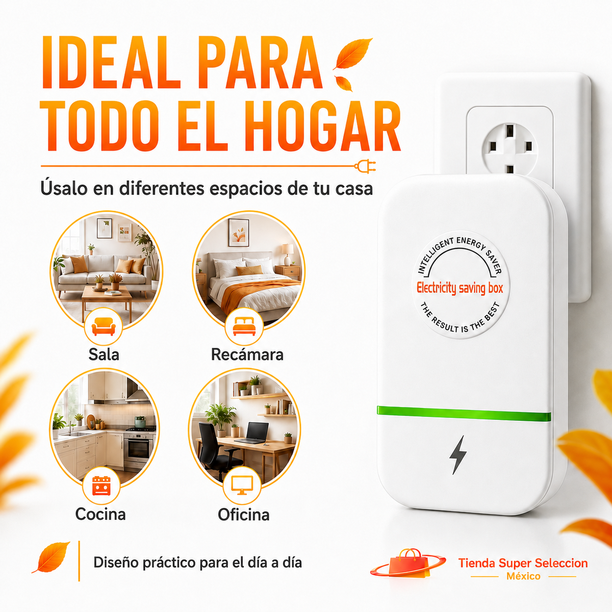 💚🔋Ahorrador de Energía - 💚🔋 ¡Más ahorro, más practicidad y menos desperdicio de energía!💚🔋