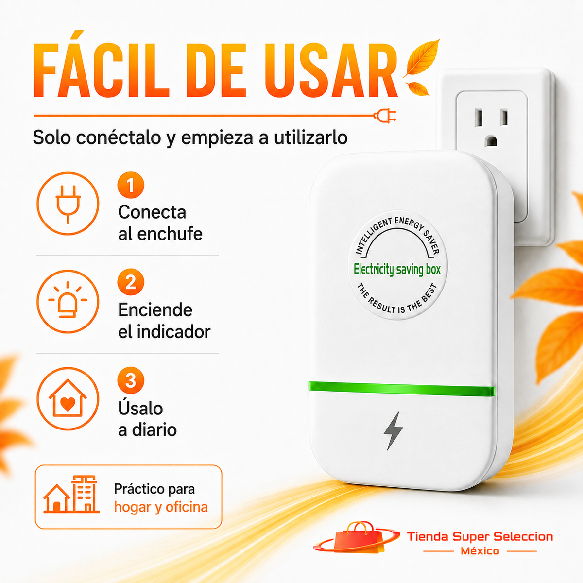 💚🔋Ahorrador de Energía - 💚🔋 ¡Más ahorro, más practicidad y menos desperdicio de energía!💚🔋