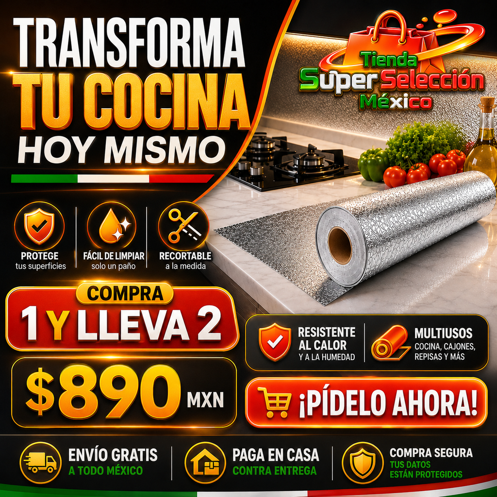 ✨✨✨¡Deja de perder horas limpiando grasa difícil y protege tu cocina con una superficie fácil de limpiar, moderna y renovada! | 🔥 Compra 1 y Lleva 2