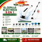 Cepillo Eléctrico Recargable  9 En 1 | Limpia Sin Esfuerzo