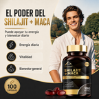 💊⚡Suplemento Shilajit + Maca 100 capsulas⚡💊