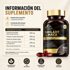 💊⚡Suplemento Shilajit + Maca 100 capsulas⚡💊