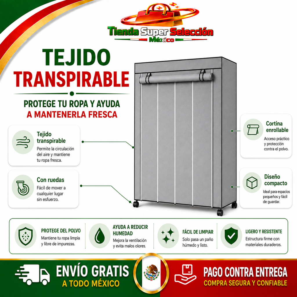 SmartCloset - Armario práctico, organizado y listo en minutos