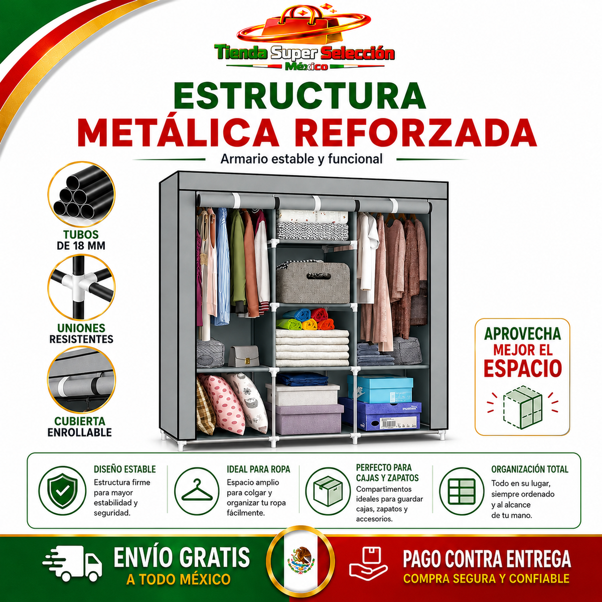 SmartCloset - Armario práctico, organizado y listo en minutos