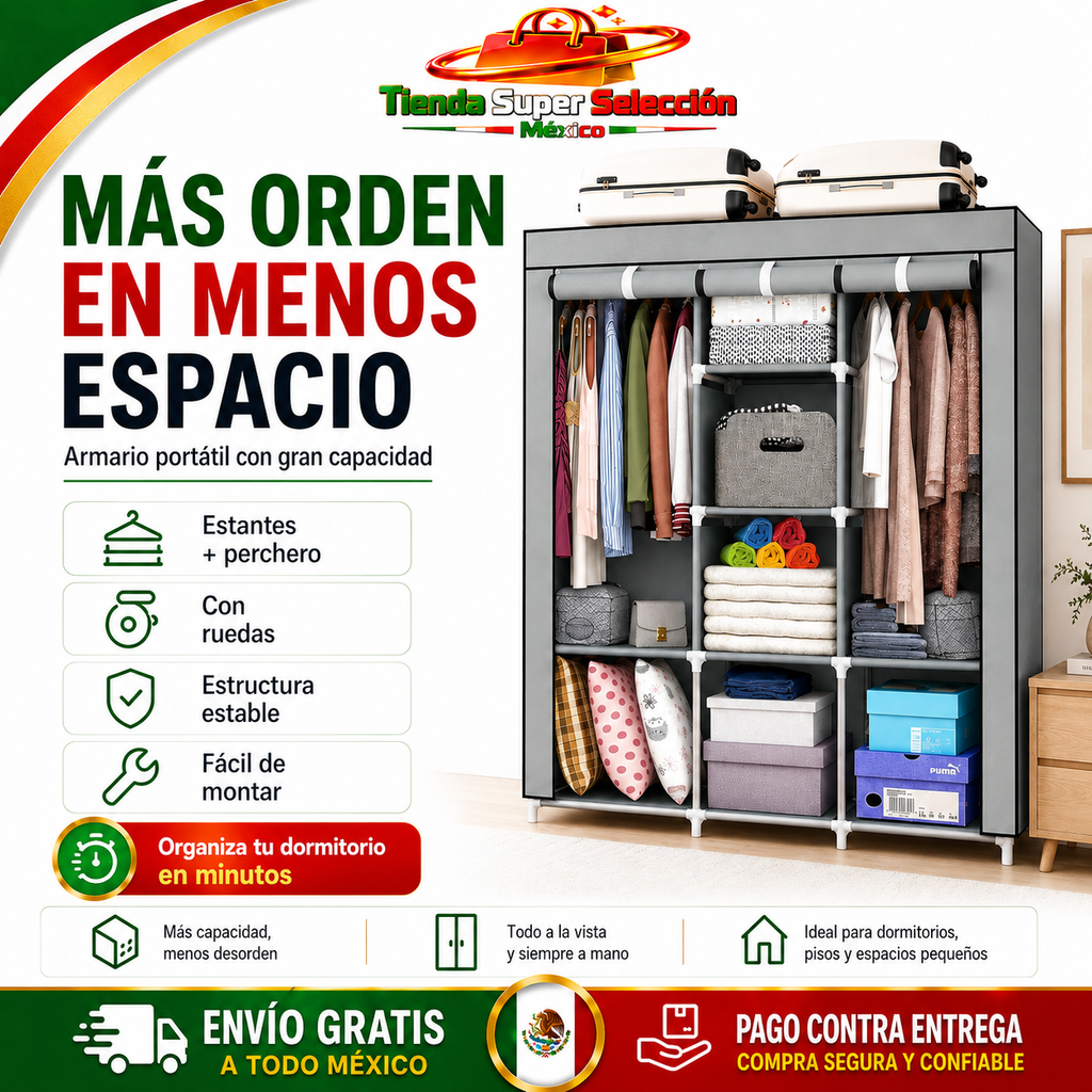SmartCloset - Armario práctico, organizado y listo en minutos