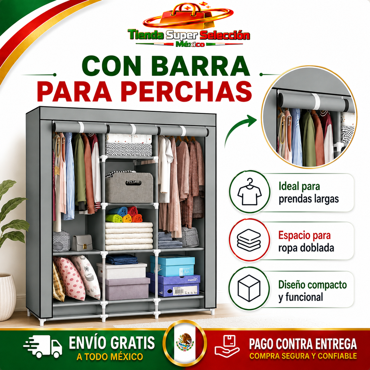 SmartCloset - Armario práctico, organizado y listo en minutos