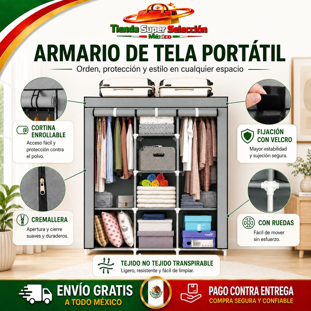 SmartCloset - Armario práctico, organizado y listo en minutos